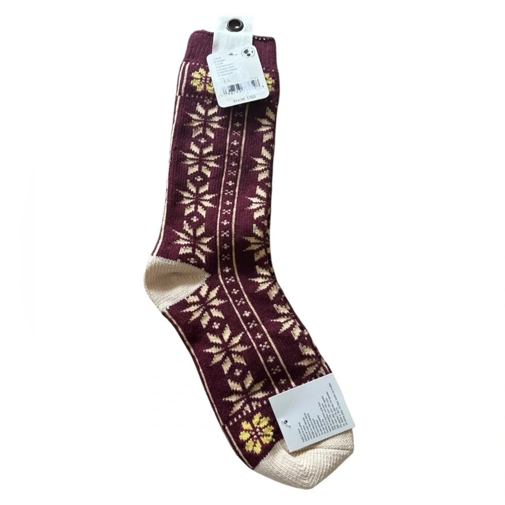 Free People Nearly Nordic Socks NWT